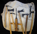 Perinteisiä veneenveistäjän työkaluja    -  Traditional tools 