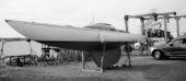 Fragancia on Lindgrén boatyard in the autumn 2025