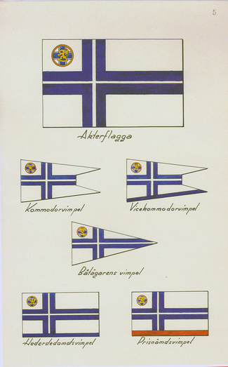Pursilippu - History of yachting flag - Sails and Sea